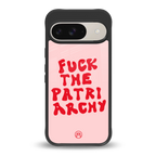 fuck the patriarchy back phone cover | glass case for google pixel 9