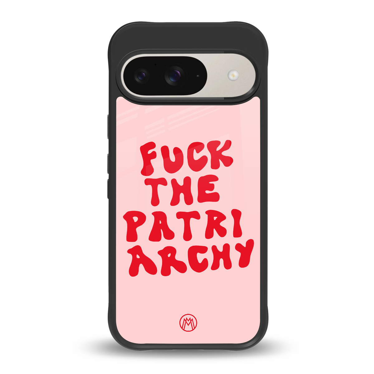 fuck the patriarchy back phone cover | glass case for google pixel 9