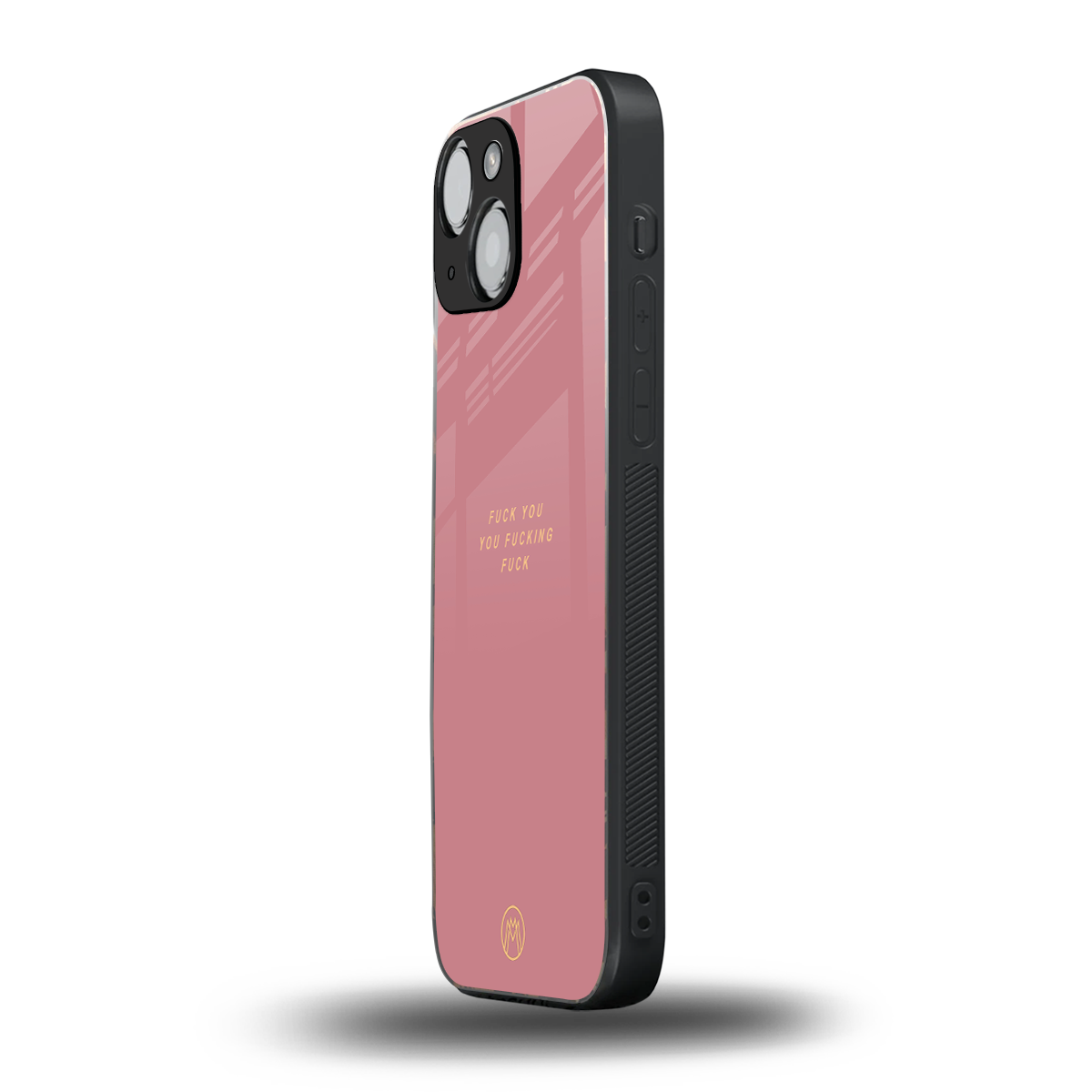 fuck you back phone cover | glass case for iphone 13 mini