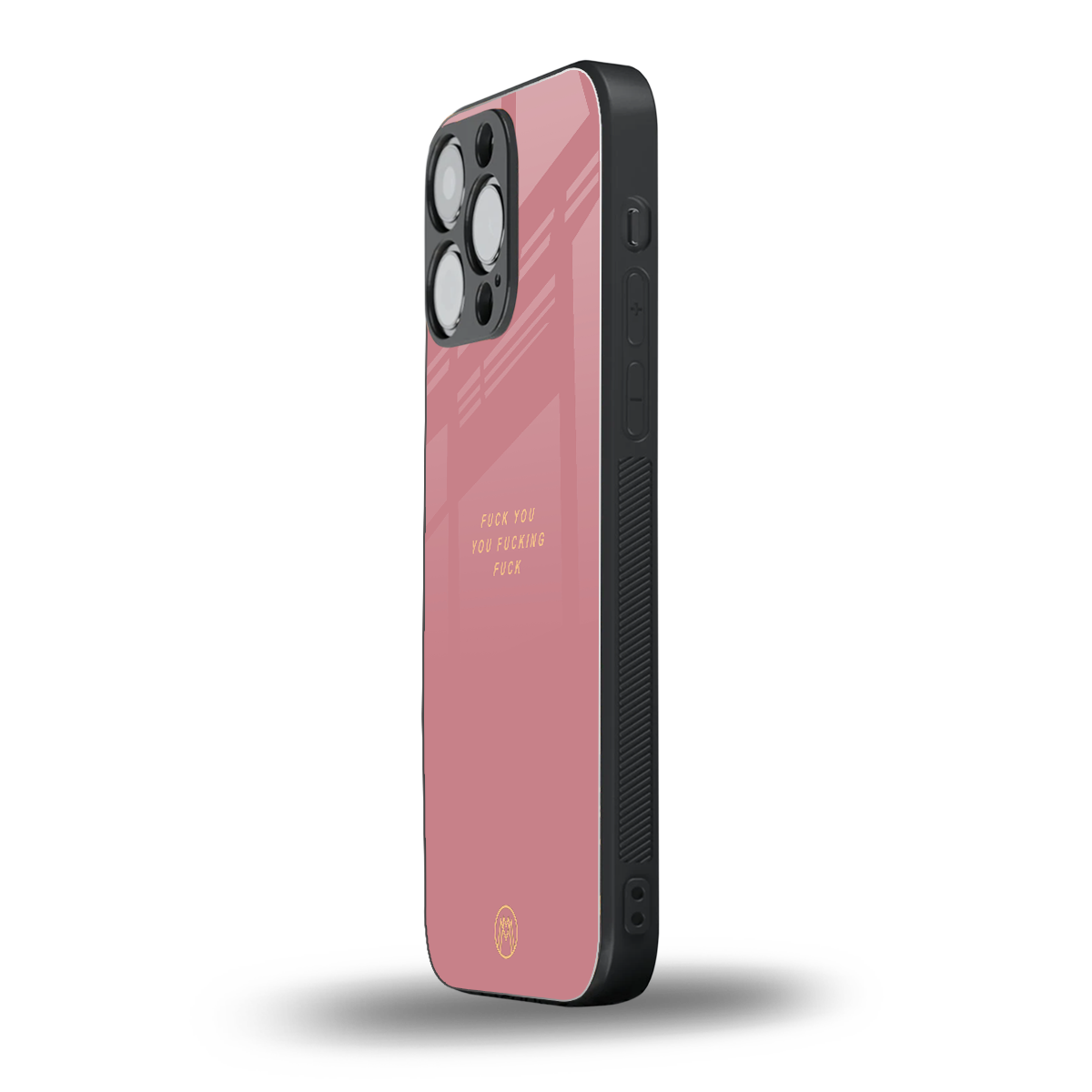 fuck you back phone cover | glass case for iphone 13 pro max