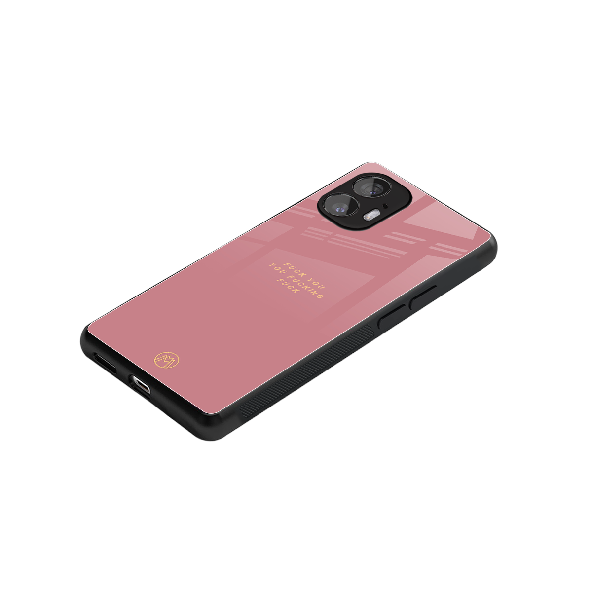 fuck you back phone cover | glass case for nothing phone 2
