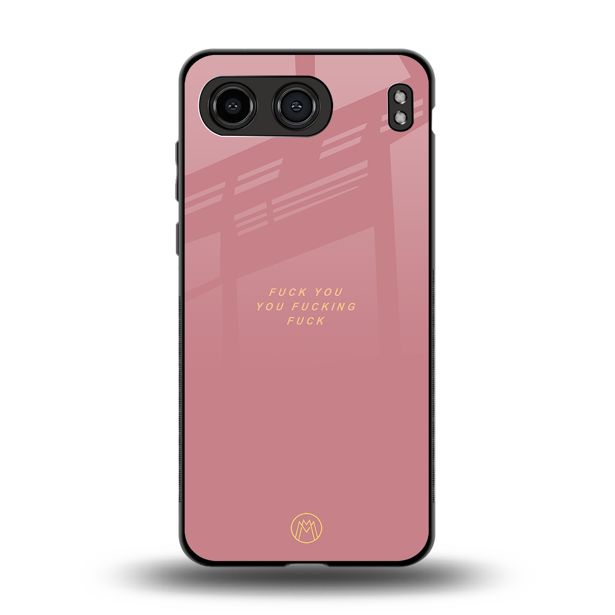 fuck you back phone cover | glass case for oneplus nord 4
