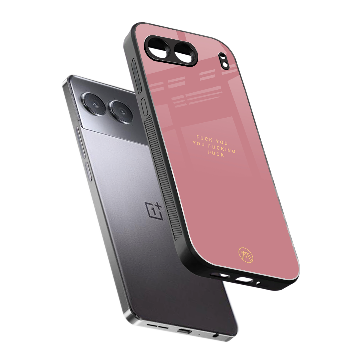 fuck you back phone cover | glass case for oneplus nord 4
