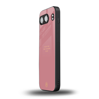 fuck you back phone cover | glass case for oneplus nord 4