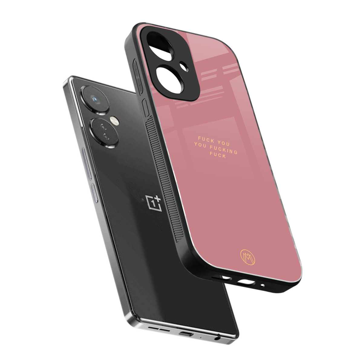 fuck you back phone cover | glass case for oneplus nord ce 3