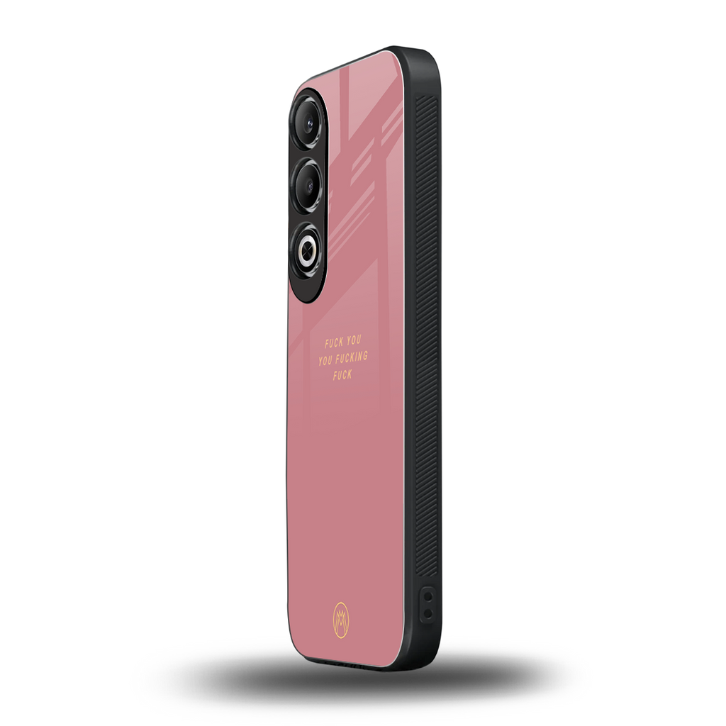 fuck you back phone cover | glass case for oneplus nord ce 4