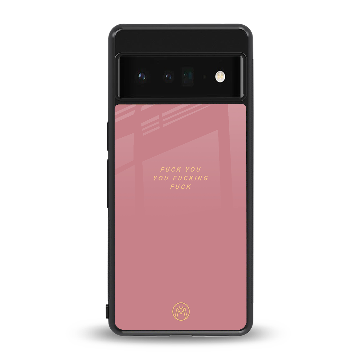 fuck you back phone cover | glass case for google pixel 6 pro