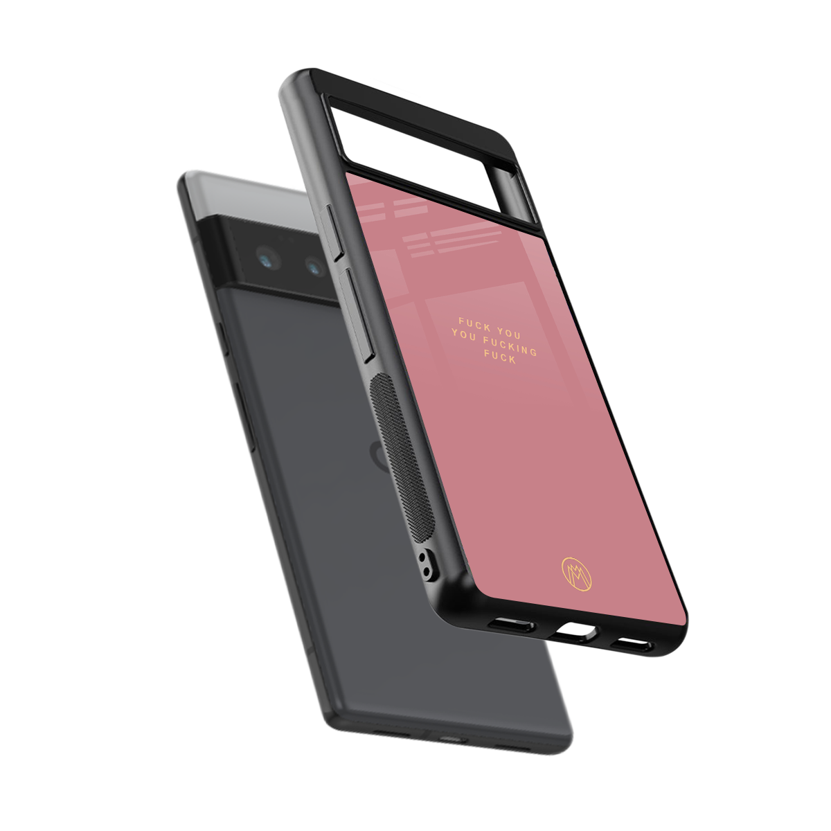fuck you back phone cover | glass case for google pixel 6 pro