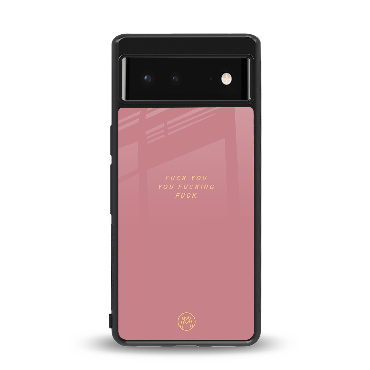 fuck you back phone cover | glass case for google pixel 6