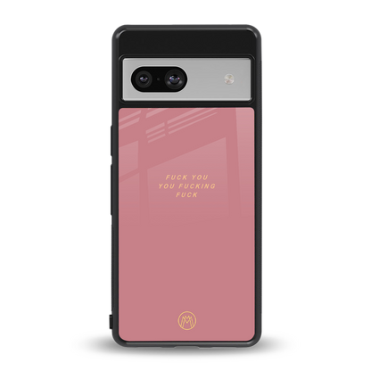 fuck you back phone cover | glass case for Google Pixel 7