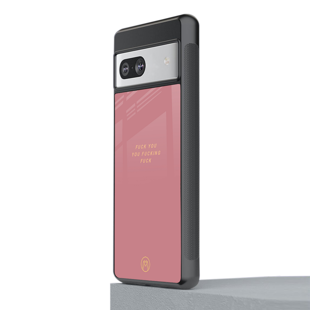 fuck you back phone cover | glass case for Google Pixel 7
