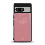 fuck you back phone cover | glass case for Google Pixel 8