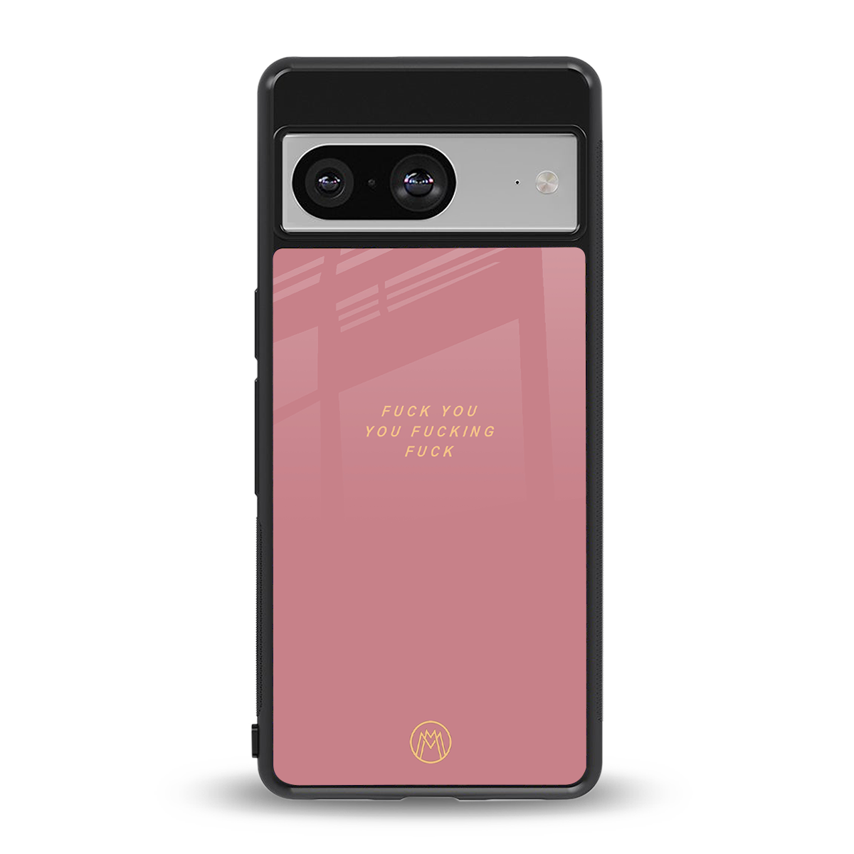 fuck you back phone cover | glass case for Google Pixel 8