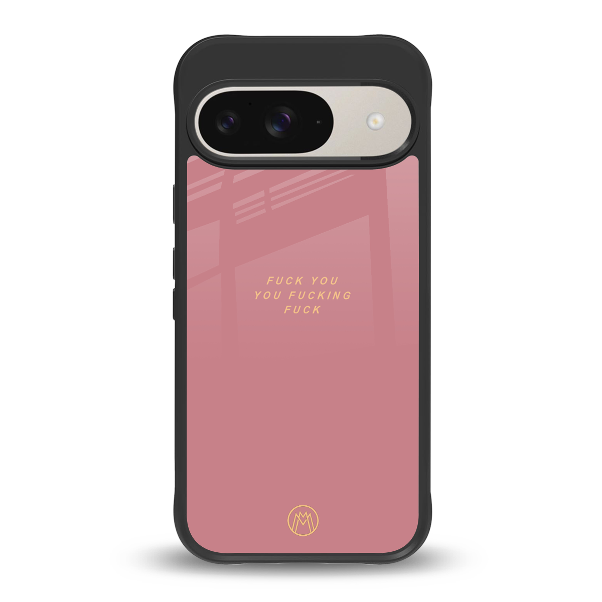 fuck you back phone cover | glass case for google pixel 9