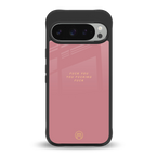 fuck you back phone cover | glass case for google pixel 9 pro