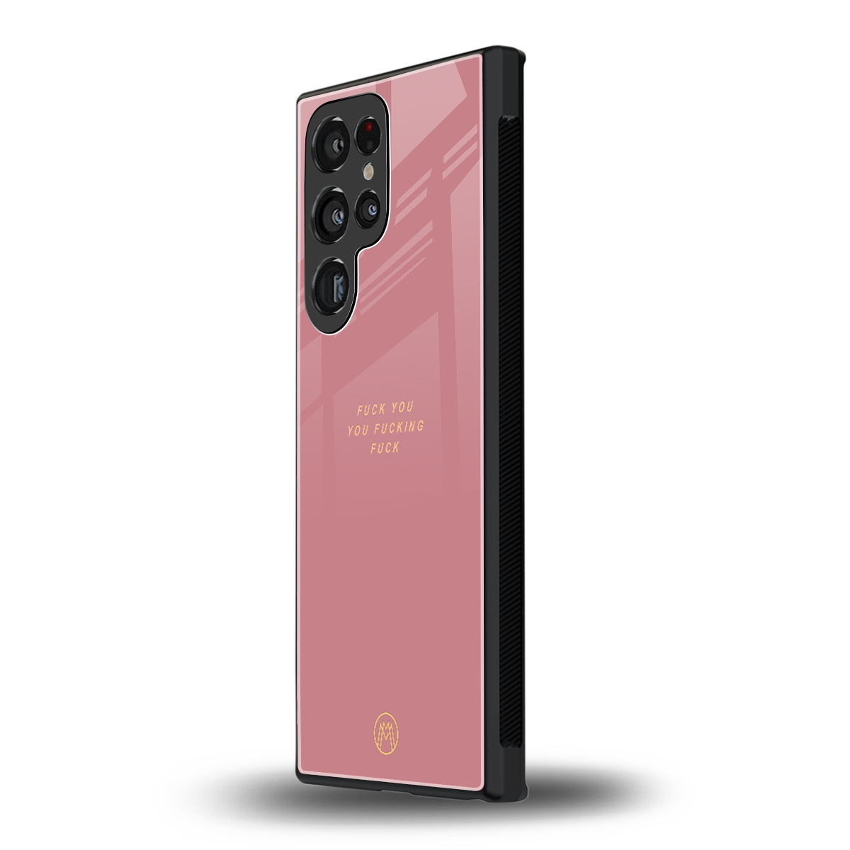 fuck you back phone cover | glass case for samsung galaxy s23 ultra