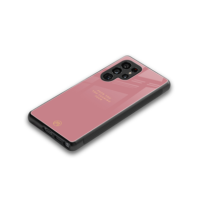 fuck you back phone cover | glass case for samsung galaxy s25 ultra