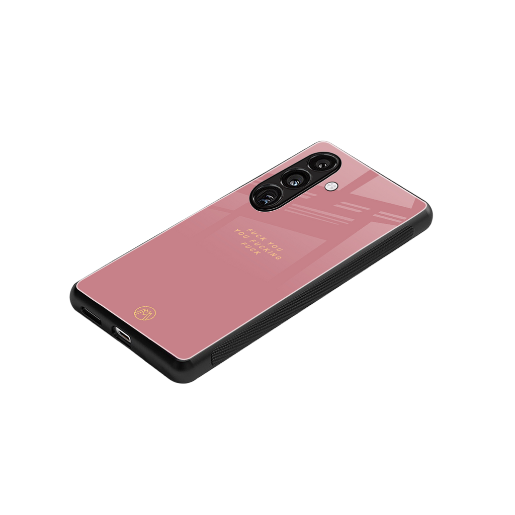 fuck you back phone cover | glass case for samsung galaxy s25