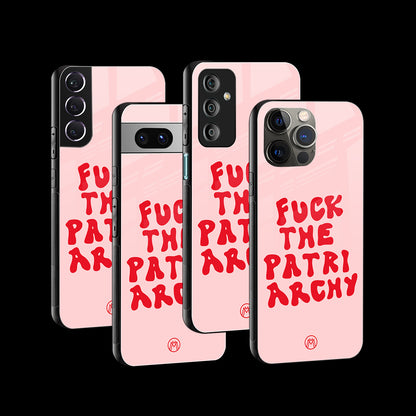 Fuck The Patriarchy Phone Cover | Glass Case