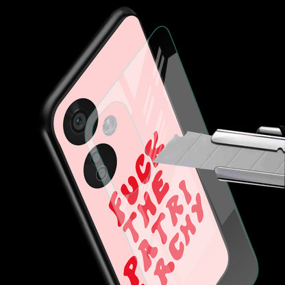 Fuck The Patriarchy Phone Cover | Glass Case