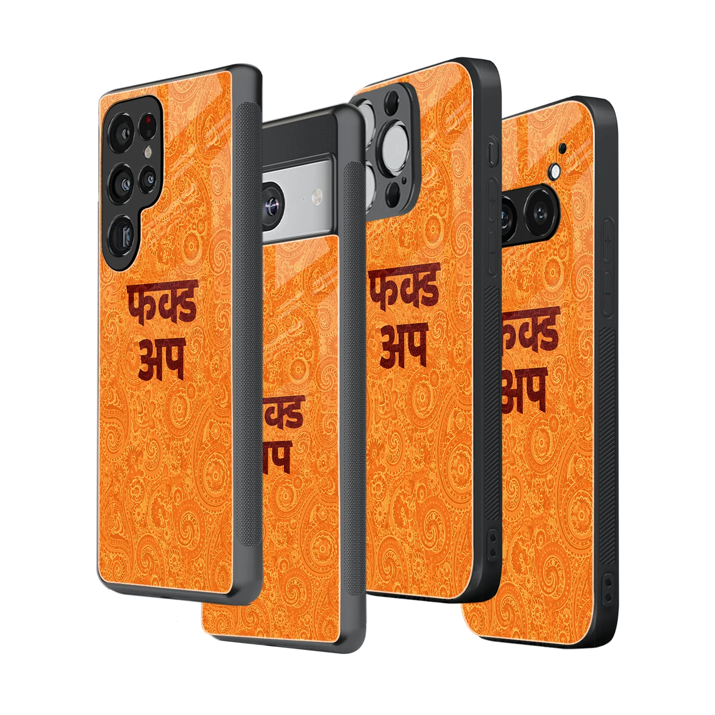Stylish Glass Back Case for All Smartphones iPhone, Samsung, OnePlus, Pixel, Redmi, Oppo, Vivo, Motorola