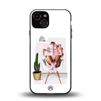 full glam vogue back phone cover | glass case for iphone 13