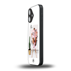 full glam vogue back phone cover | glass case for iphone 16
