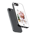 full glam vogue back phone cover | glass case for iphone 16e
