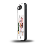 full glam vogue back phone cover | glass case for iphone 16e