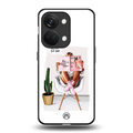 full glam vogue back phone cover | glass case for oneplus nord 3