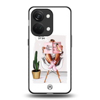 full glam vogue back phone cover | glass case for oneplus nord 3