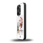 full glam vogue back phone cover | glass case for oneplus nord 3