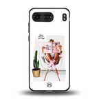 full glam vogue back phone cover | glass case for oneplus nord 4