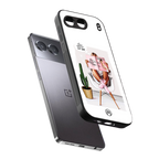 full glam vogue back phone cover | glass case for oneplus nord 4