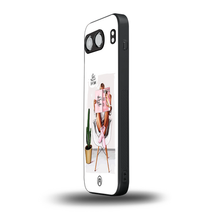full glam vogue back phone cover | glass case for oneplus nord 4