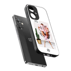 full glam vogue back phone cover | glass case for oneplus nord ce 3