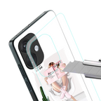 full glam vogue back phone cover | glass case for oneplus nord ce 3