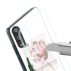 full glam vogue back phone cover | glass case for oneplus nord ce 4 lite