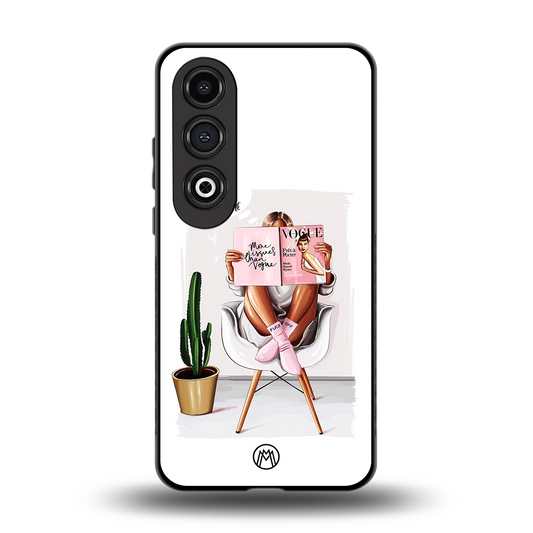 full glam vogue back phone cover | glass case for oneplus nord ce 4