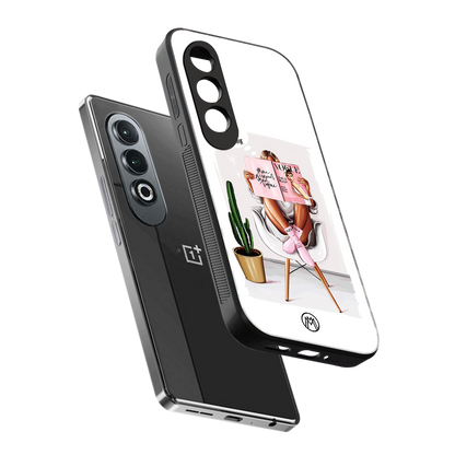 full glam vogue back phone cover | glass case for oneplus nord ce 4
