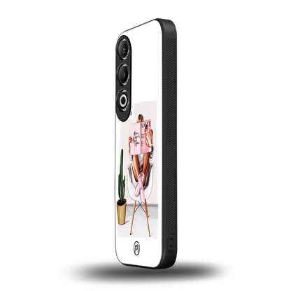 full glam vogue back phone cover | glass case for oneplus nord ce 4