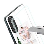 full glam vogue back phone cover | glass case for oneplus nord ce 4
