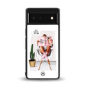 full glam vogue back phone cover | glass case for Google Pixel 6A