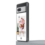 full glam vogue back phone cover | glass case for Google Pixel 7