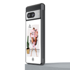 full glam vogue back phone cover | glass case for Google Pixel 8