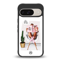 full glam vogue back phone cover | glass case for google pixel 9