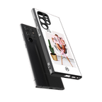 full glam vogue back phone cover | glass case for samsung galaxy s23 ultra