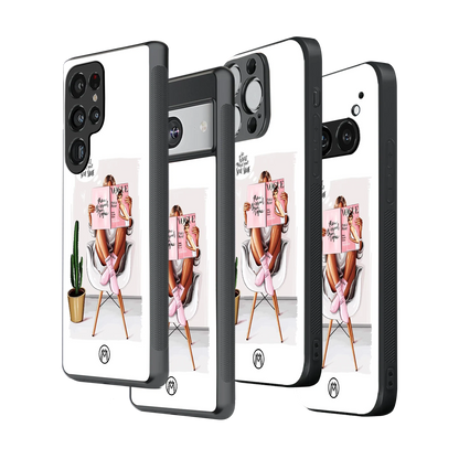 Stylish Glass Back Case for All Smartphones – iPhone, Samsung, OnePlus, Pixel, Redmi, Oppo, Vivo, Motorola