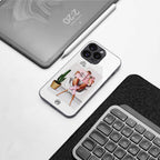 full glam vogue back phone cover | glass case for Google Pixel 6A