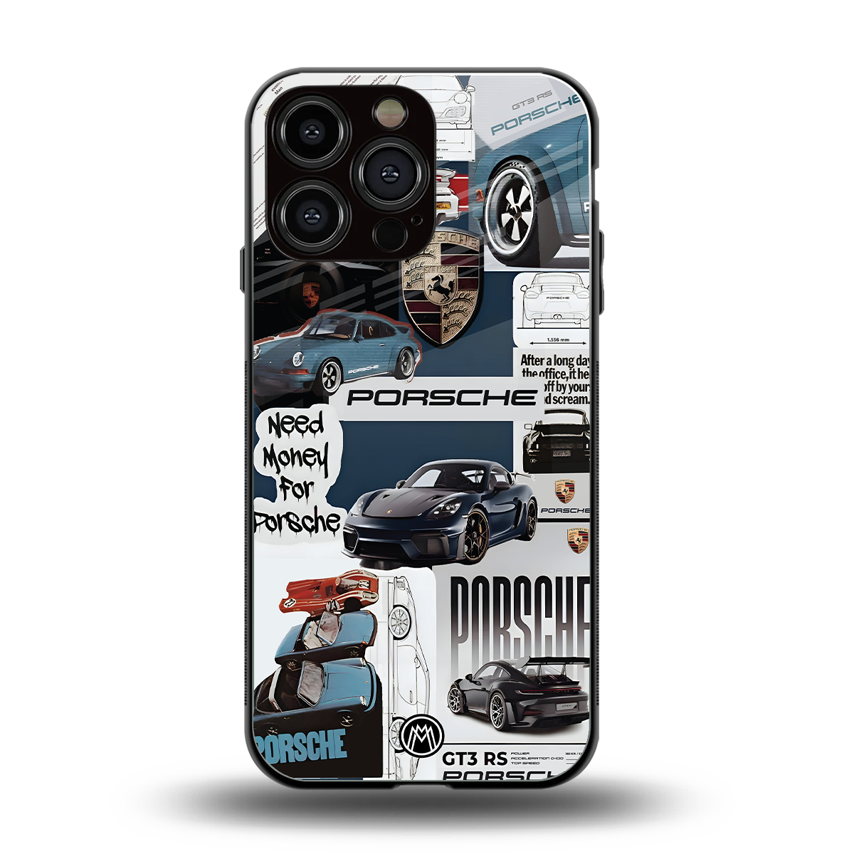 fund my ride back phone cover | glass case for iphone 13 pro max
